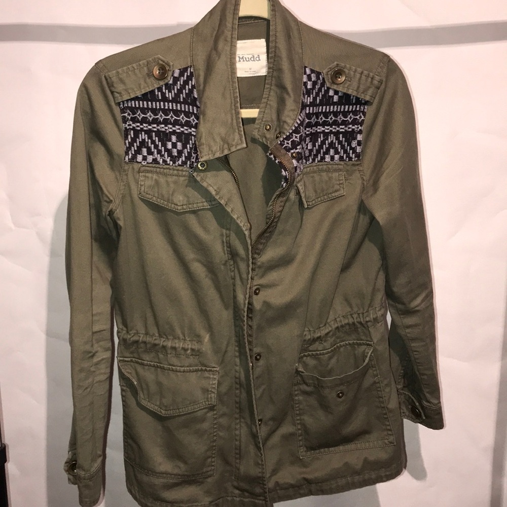 Army green jacket